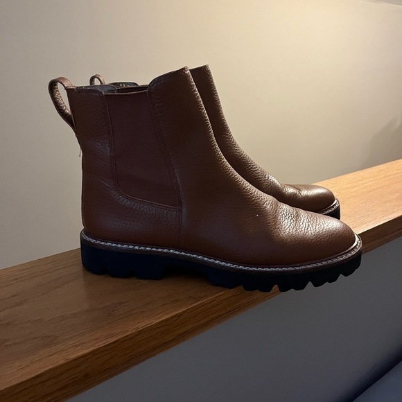 Madewell Lugsole Brown Chelsea Boot Size 9 - Picture 7 of 7